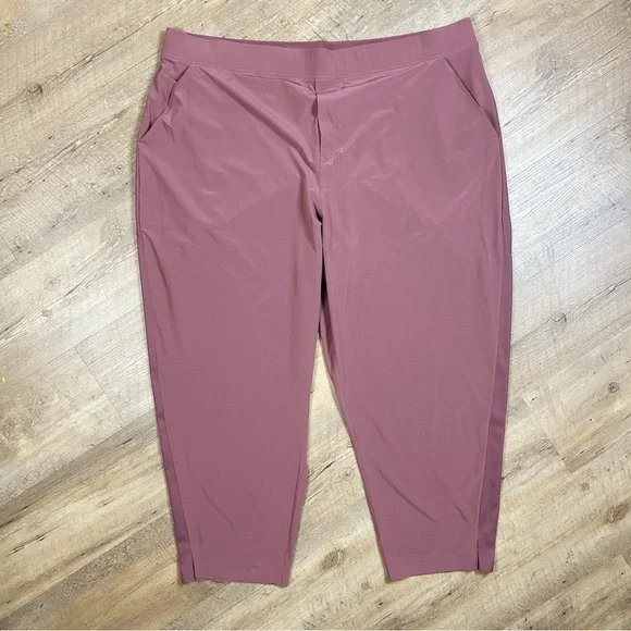 Athleta Size 26 Brooklyn Ankle Pant Recycled Breathable Activewear - Picture 2 of 9